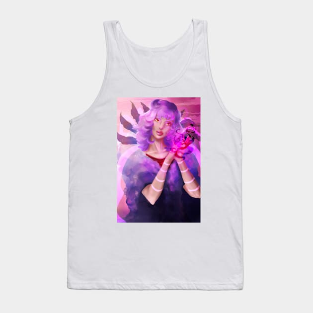 Purple magic Tank Top by Juame